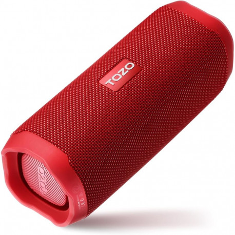 TOZO PA2 BT Portable Bluetooth Speaker Red