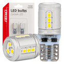 LED pirnid canbus T10e W5W 15* SMD valge 12/24V