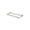 PATCH PANEL BLANK 24 PORT 1U 19" FTP FOR KEYSTONE MODULES GREY LANBERG