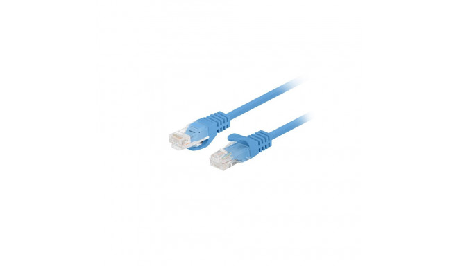 PATCHCORD CAT.6 UTP 1.5M BLUE FLUKE PASSED LANBERG 10-PACK