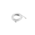PATCHCORD CAT.6 FTP 15M WHITE FLUKE PASSED LANBERG