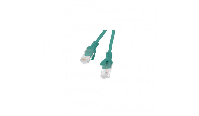 PATCHCORD CAT.6 UTP 10M GREEN FLUKE PASSED LANBERG