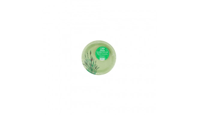 Go Green Paper Plates 22cm 10pcs