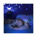 Elight L1 2in1 Rotating Star Sky projector and Night lamp with 4x AAA / USB Cable Blue