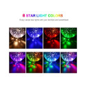 Elight L1 2in1 Rotating Star Sky projector and Night lamp with 4x AAA / USB Cable Blue