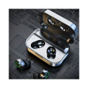 WoW YD03 TWS Bluetooth 5.3 Wireless Hi-Fi Headset with HD Mic USB Power Bank Black