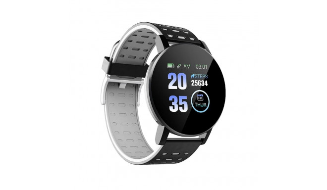 iWear M9 Apaļš Fitnesa Viedpulkstenis ar Full Touch 1.3'' IPS displeju Asinsspiediena & Pulsa mēr. /