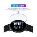 iWear M9 Apaļļš Fitnesa Viedpulkstenis ar Full Touch 1.3'' IPS displeju Asinsspiediena & Pulsa mēr. 