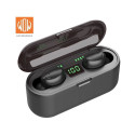 WoW F9 Spordi ja meelelahutuse Super-Fit TWS Bluetooth 5.1 Stereo Kõrvaklapid HD-mikrofoniga. USB Po