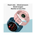 iWear 2023 Супер тонкие Круглые Смарт-часы с 1,3'' HD IPS дисплеем изм. HR & кровяного давления / Со