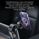 FORCELL F-Grip MagFlex car holder for phone to windshield/center console/air vent compatybile with M