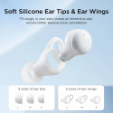 Bezdrátová sluchátka řady TWS Joyroom JR-TS2 Cozydots s aktivní redukcí hluku, Bluetooth 5.3 – bílá