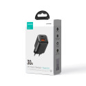 Rychlá nástěnná nabíječka Joyroom JR-TCF08EU Speed ​​​​Series 30W PD/QC/AFC/FCP – černá