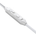 Sluchátka do uší Joyroom JR-EC06 USB-C - stříbrná