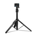 Selfi-statiiv, Selfie Stick Tripod, 161 cm, must, bluetooth, S560W, Spigen