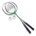 Zestaw do badmintona Meteor 2 rakietki, 2 lotki, siatka 20078