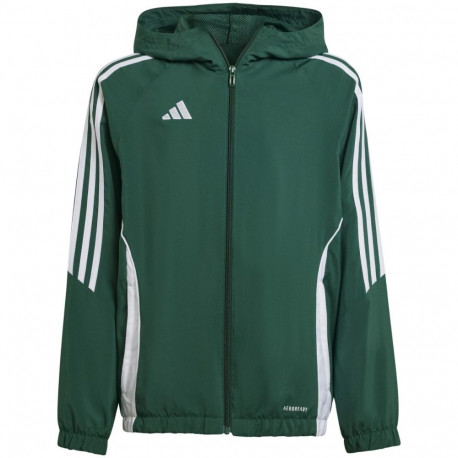 Adidas laste jope Tiro 24 IM8796 140cm, roheline