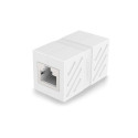 Удлинительный адаптер UGREEN Ethernet RJ45 8P | 8C, Cat.7, UTP (белый)