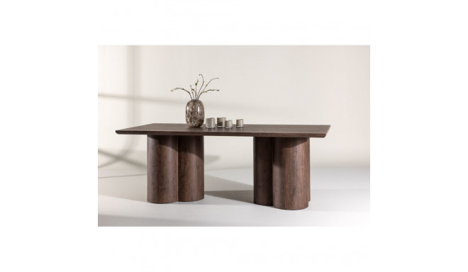 Söögilaud Olivia, tumepruun