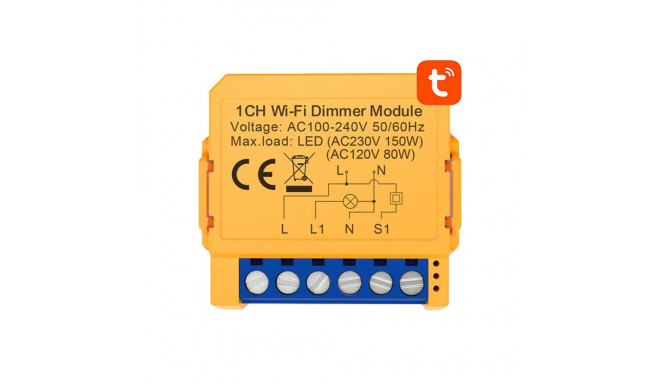 Smart socket switch WiFi Avatto DMS16-2 TUYA