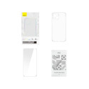Baseus Crystal Series Case for iPhone 14 Plus + tempered glass