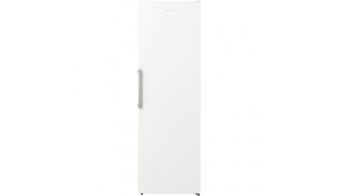 The Gorenje R619EEW5 is a freestanding single-door refrigerator (larder/cooler) kno