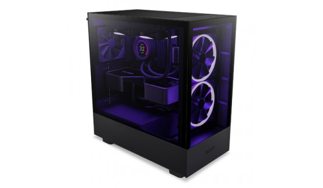 PC Case H5 Elite with window black