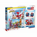 Hariv mäng kolm ühes Clementoni Coffret Spidey 4 en 1 (FR)