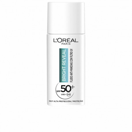Pigmendilaikude vastane ravi L'Oreal Make Up Bright Reveal Spf 50 50 ml Niatsiinamiid