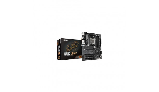 GIGABYTE B650 UD AC Motherboard - Supports AMD Ryzen 8000 CPUs, 6+2+2 Phases Digital VRM, up to 7600