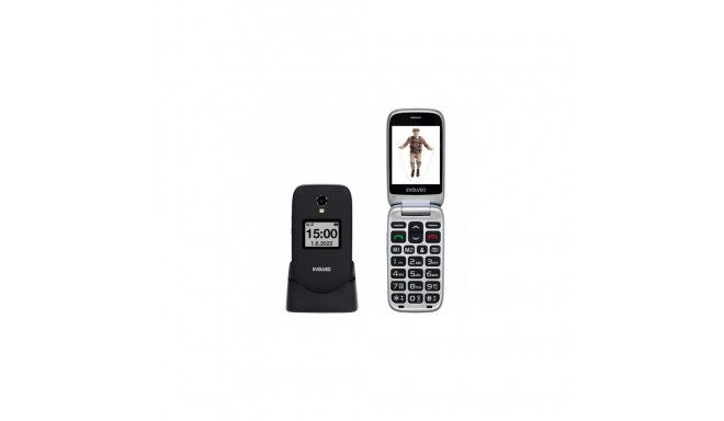 Evolveo EasyPhone FS 7.11 cm (2.8&quot;) 105 g Black Senior phone