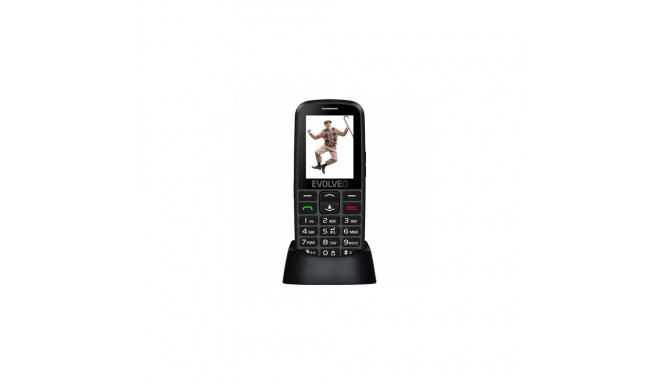 Evolveo EasyPhone EG 6.1 cm (2.4&quot;) 105 g Black Senior phone