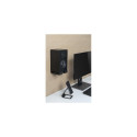 Gembird WM-SB-01 speaker mount Wall Acrylonitrile butadiene styrene (ABS), Steel Black