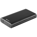 Akupank/Mobiilne akupakk Sandberg Solar Powerbank 25000mAh, 2x USB, USB-C 3A PD max 18W, IPX4, 4 päi