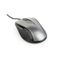 Gembird MOUSE USB OPTICAL BLACK/GREY/MUS-6B-01-BG