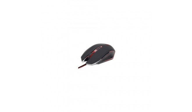 Gembird MOUSE USB OPTICAL GAMING/RED MUSG-001-R