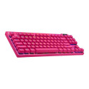 LOGITECH G PRO X TKL LIGHTSPEED Mechanical Gaming Keyboard - MAGENTA - US INT'l - TACTILE