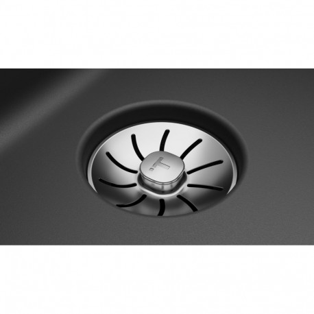Sink Teka Radea R10 40.40 M-TG black carbon