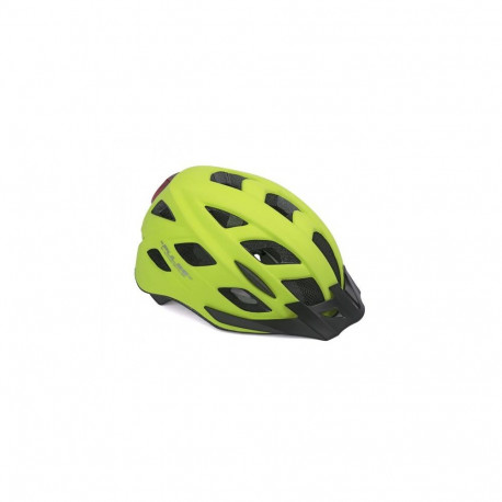 Author Pulse LED X8 Helmet, Yellow, 52-58cm