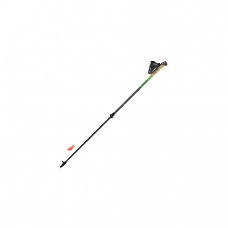 Gabel Carbon XT 2S-80 F.L. Reguleeritavad kepikõnnikepid, 78-135 cm, Must/roheline