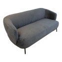 Sofa GEMALA 2,5 seater, dark grey