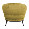 Tugitool GEMALA 84x84xH75cm, kollane