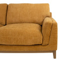 Corner sofa BASIL LC, dark yellow