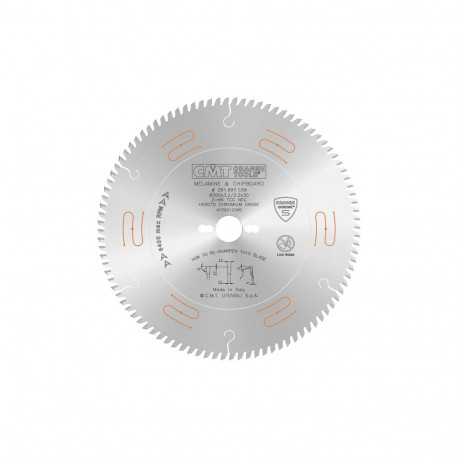 Saeketas, laminaat, kroom D=250x3.2x2.2x30 Z=80 TCG -3°neg
