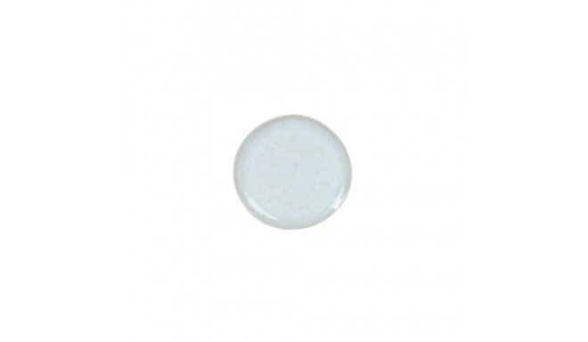 PLATE EMBOS OUT GLAZE INS WHITE 20CM