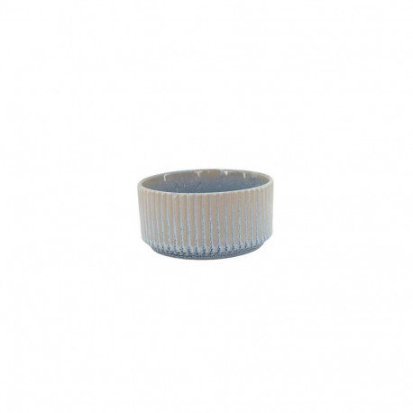 BOWL REACT GLAZE BEIGE/LIGHT BLUE 700ML