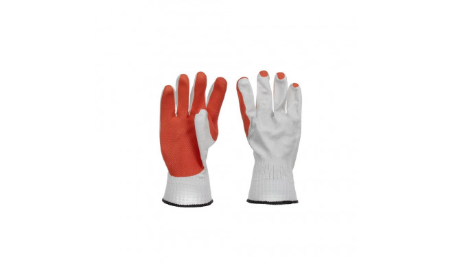 GLOVES DIPPED IN RUBBER C15BLR SIZE10