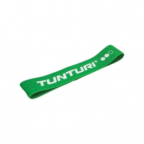 Venituskumm TUNTURI Textile Medium roheline