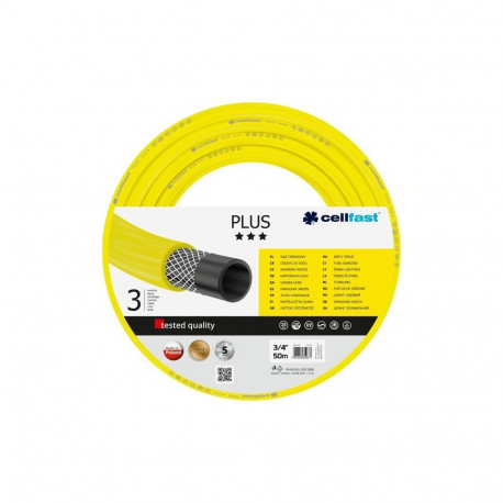 CELLFAST GARDEN HOSE PLUS SIZE: 3/4" LENGTH: 50m