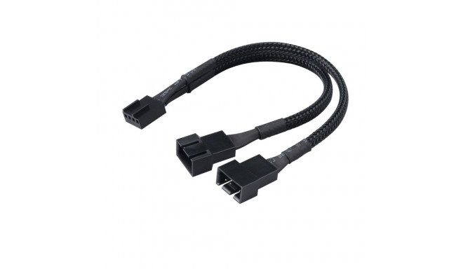 Akasa PWM fan splitter, 2 PWM fans from single PWM header